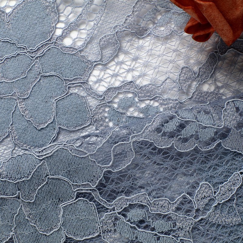 Dress Cutwork Bridal Nylon Lace Fabric for Women's Wear Wholesale Supp 3